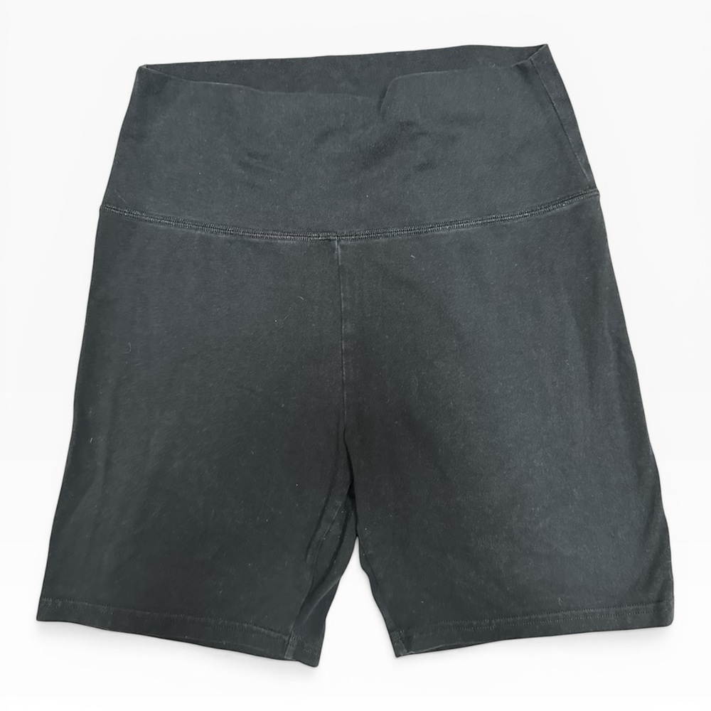 Aerie Women's Black High-Waist Bike Shorts
